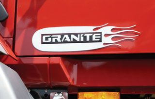 ,Door Model FlamesExterior Trim, Trim, Chrome Trim, Mack Trim