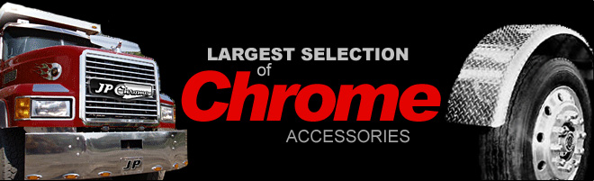 Chrome Accessories, Mack Truck mud Flaps, Mack Truck floor mats